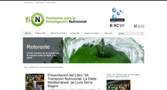 Desktop Screenshot of fundacionnutricional.org